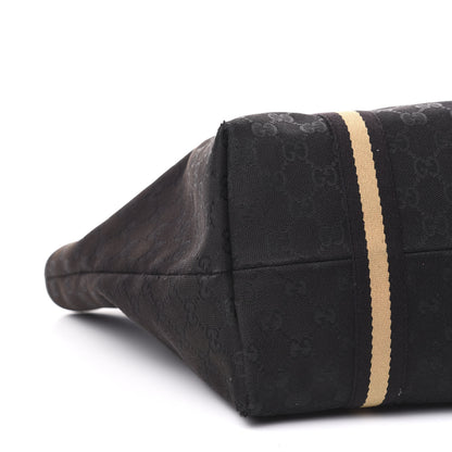 Gucci Monogram Large Jolicoeur Tote Black 9 of 13