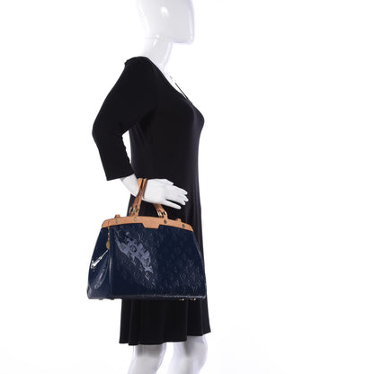 Louis Vuitton Vernis Brea MM Grand Blue 3 of 10