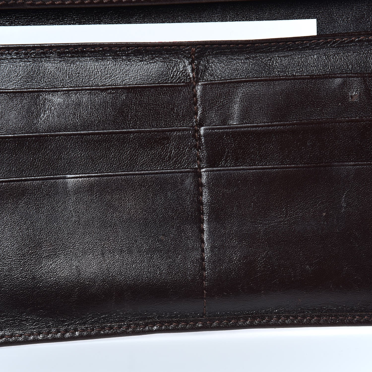 Fendi Zucca Continental Wallet Tobacco 10 of 10