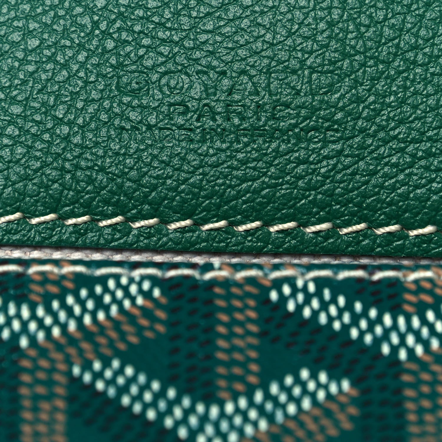 Goyard Goyardine Saint Louis PM Green 10 of 11