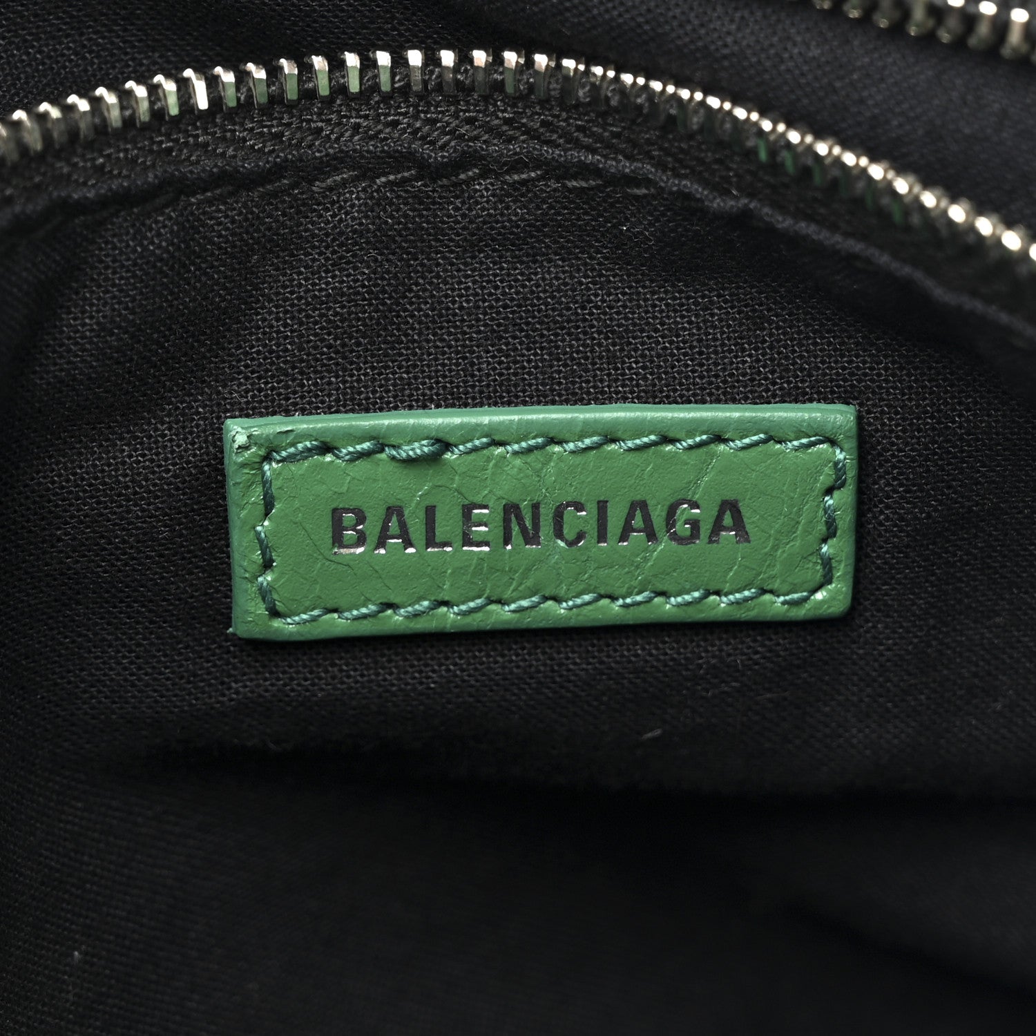 Balenciaga Agneau Classic Silver Hardware S City Magic Green 7 of 14