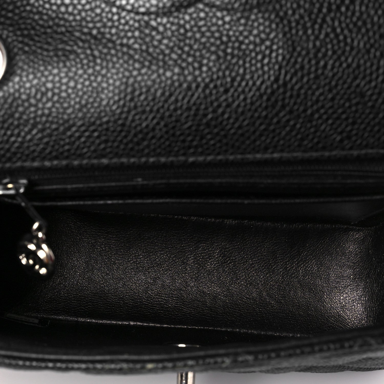 Chanel Caviar Quilted Mini Square Flap Black 5 of 8