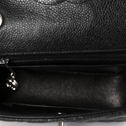 Chanel Caviar Quilted Mini Square Flap Black 5 of 8