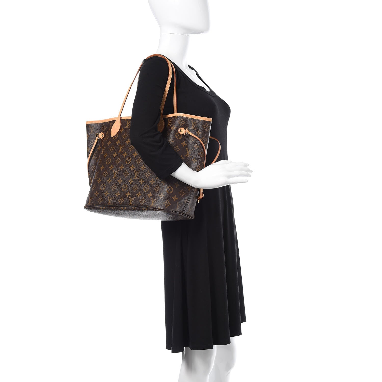 Louis Vuitton Monogram Neverfull MM 2 of 10