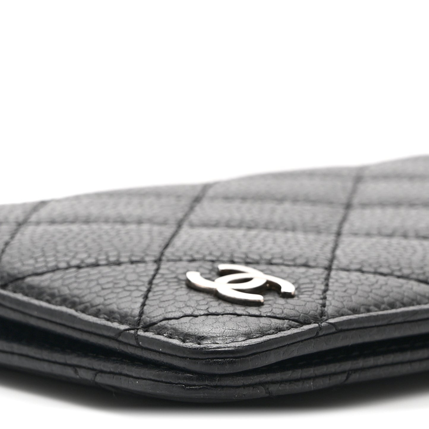Caviar Quilted Agenda Cover Black