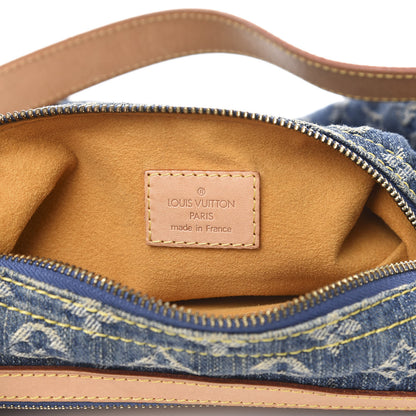 Louis Vuitton Monogram Denim Baggy PM Blue 5 of 11