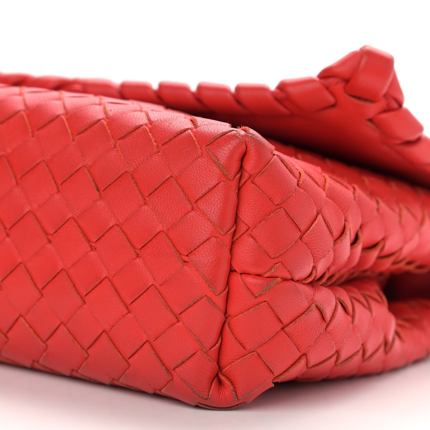 Bottega Veneta Nappa Intrecciato Baby Olimpia Shoulder Bag Vesuvio 6 of 9