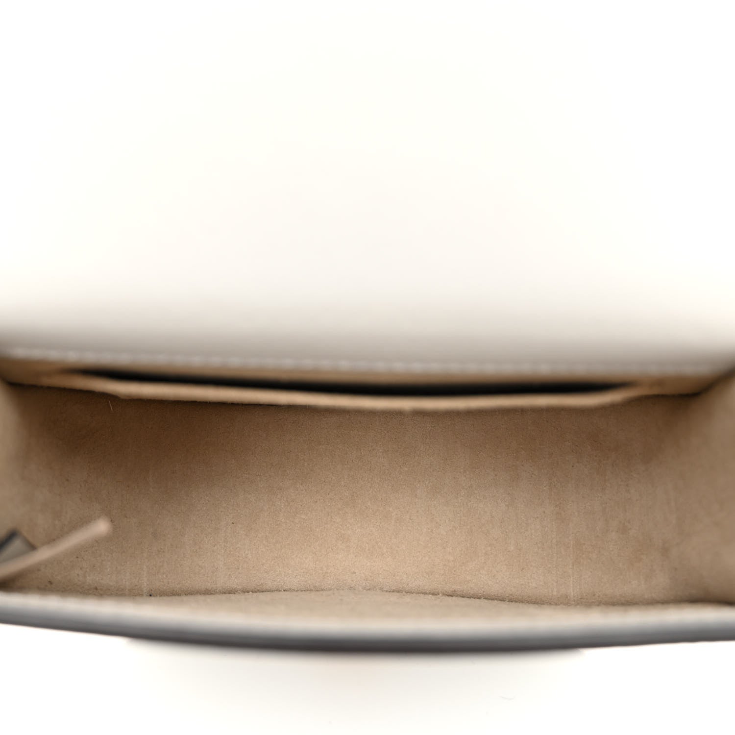 Chloe Calfskin Suede Small Nile Bracelet Bag Airy Grey 5 of 11