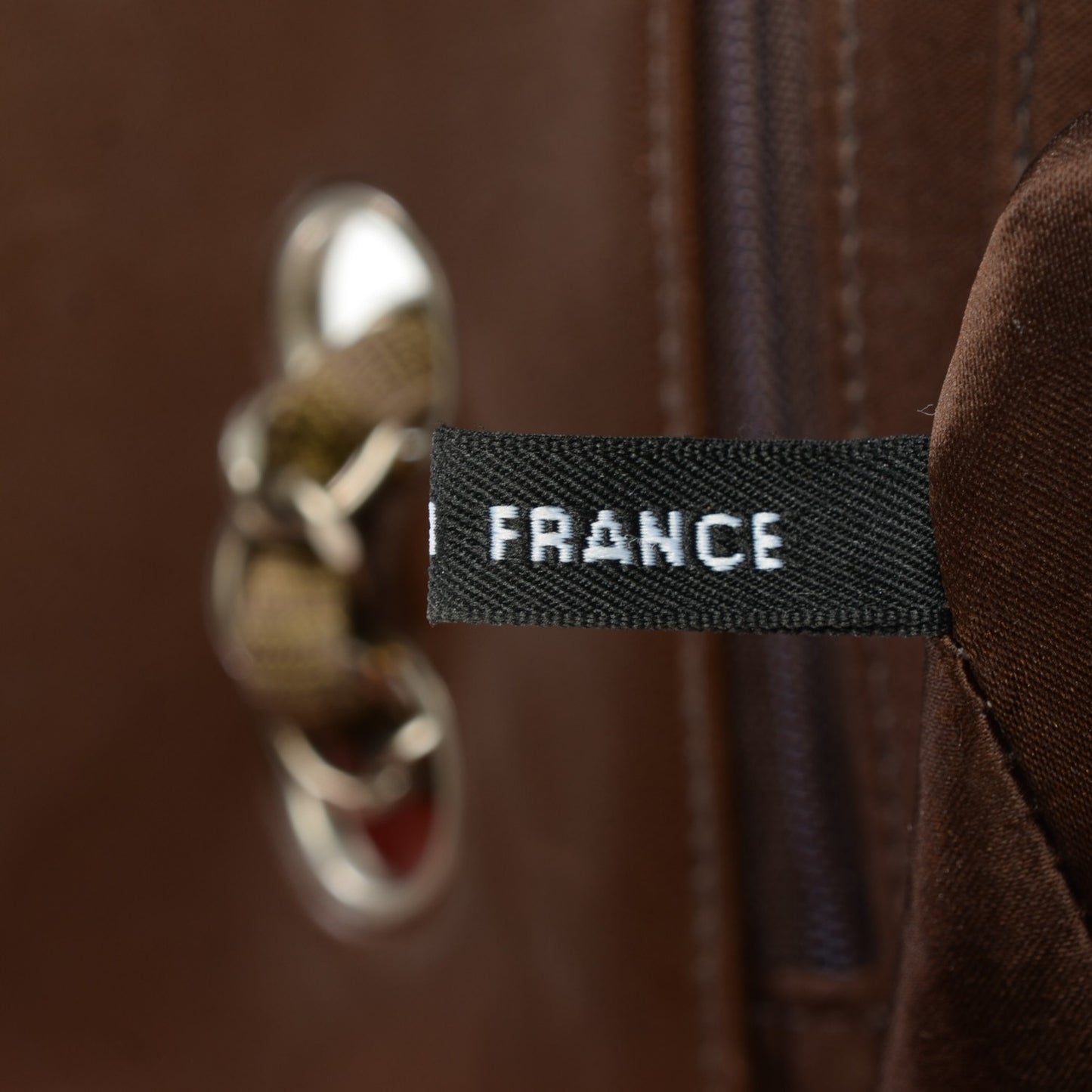 Nylon Medium Travel Flap Brown