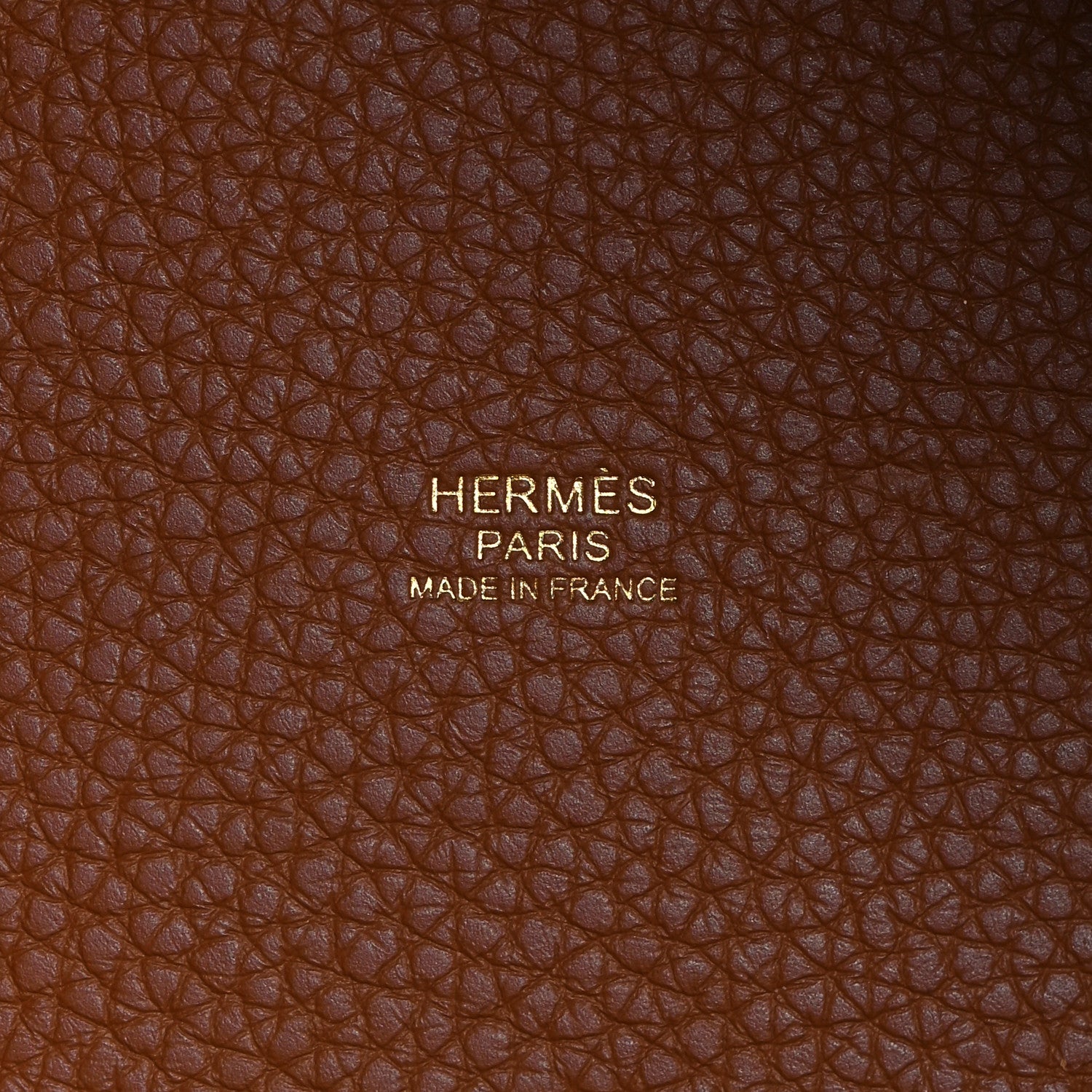 Hermes Taurillon Clemence Picotin Lock 22 MM Gold 6 of 11