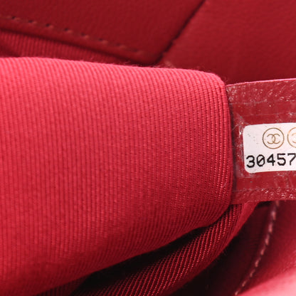 Chanel Goatskin Quilted Large Chanel 19 Flap Red 7 of 9