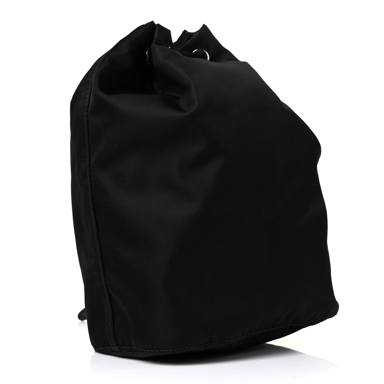Prada Nylon Vela Drawstring Pouch Black 2 of 7