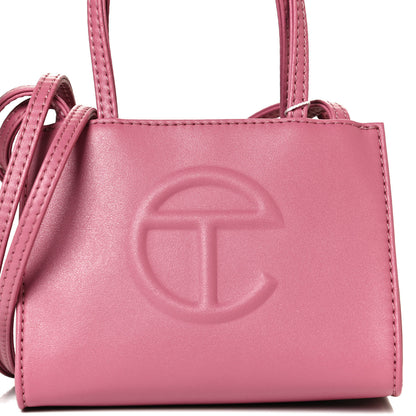 Telfar Vegan Leather Small Shopping Bag Corned Beef 8 of 10