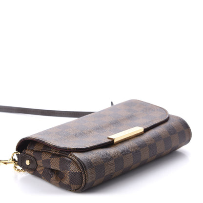 Louis Vuitton Damier Ebene Favorite PM 4 of 11