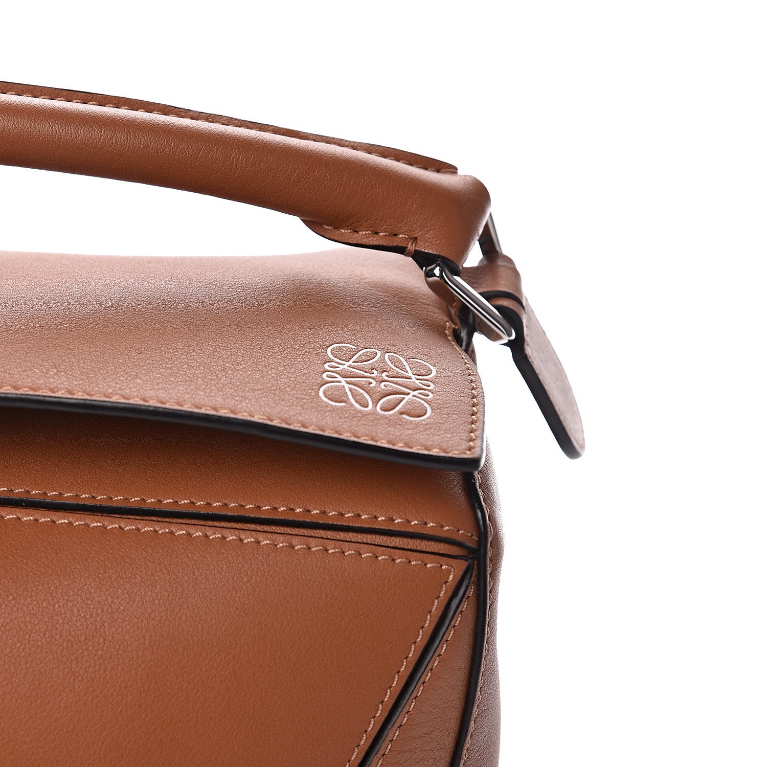 Loewe Calfskin Medium Puzzle Bag Tan 8 of 10