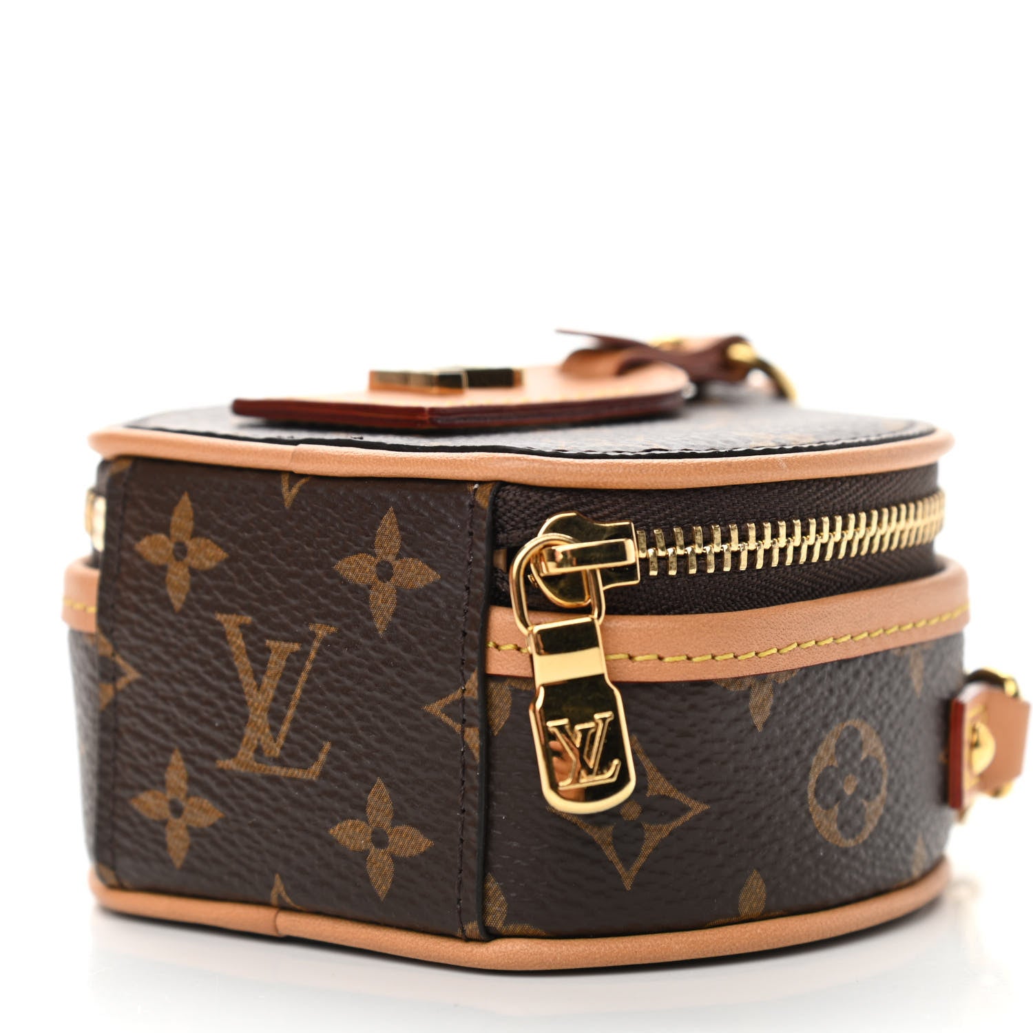 Louis Vuitton Monogram Boite Chapeau Necklace 9 of 10