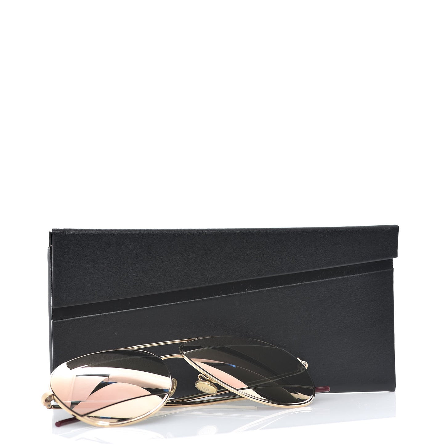 Split 1 Aviator Sunglasses Rose Gold