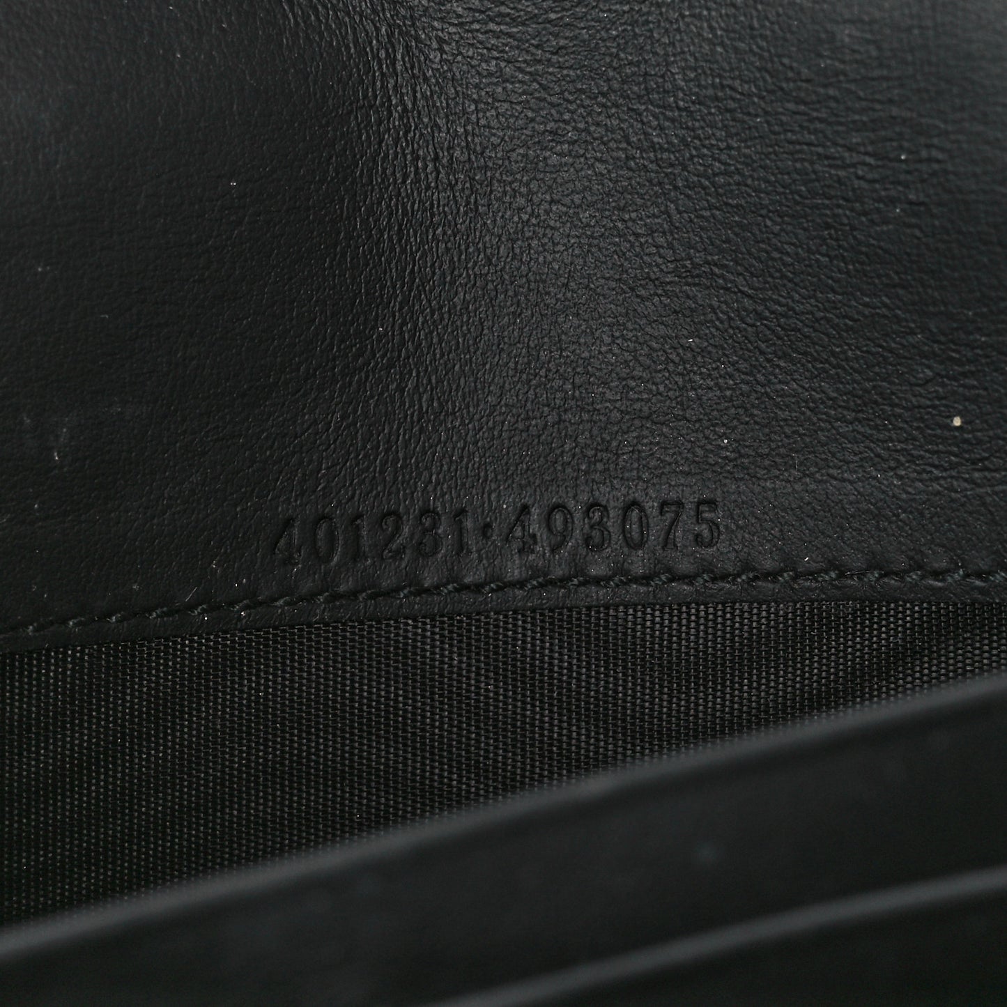 GG Supreme Monogram Mini Dionysus Chain Wallet Beige Black