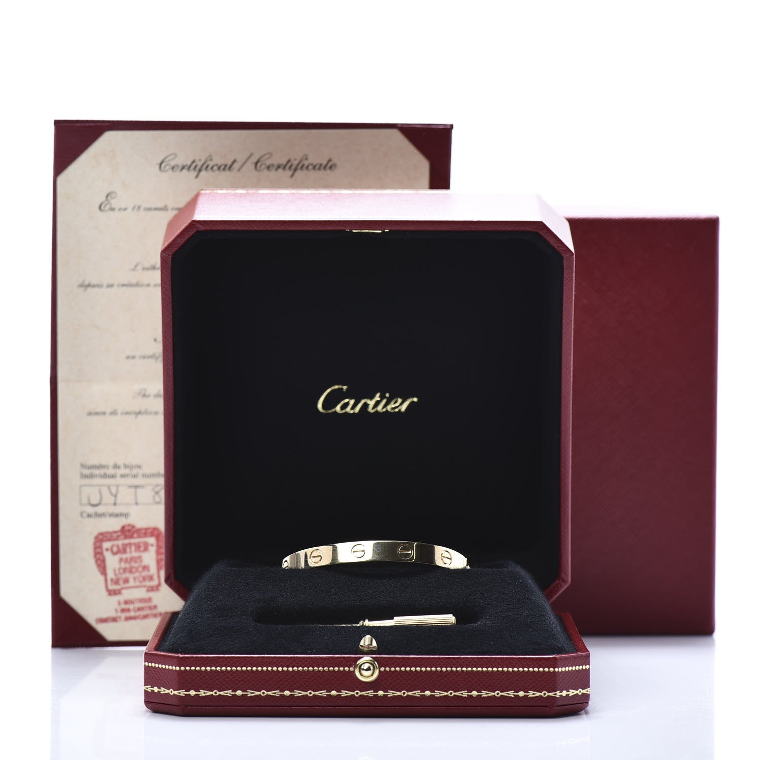 Cartier 18K Yellow Gold LOVE Bracelet 15 6 of 6