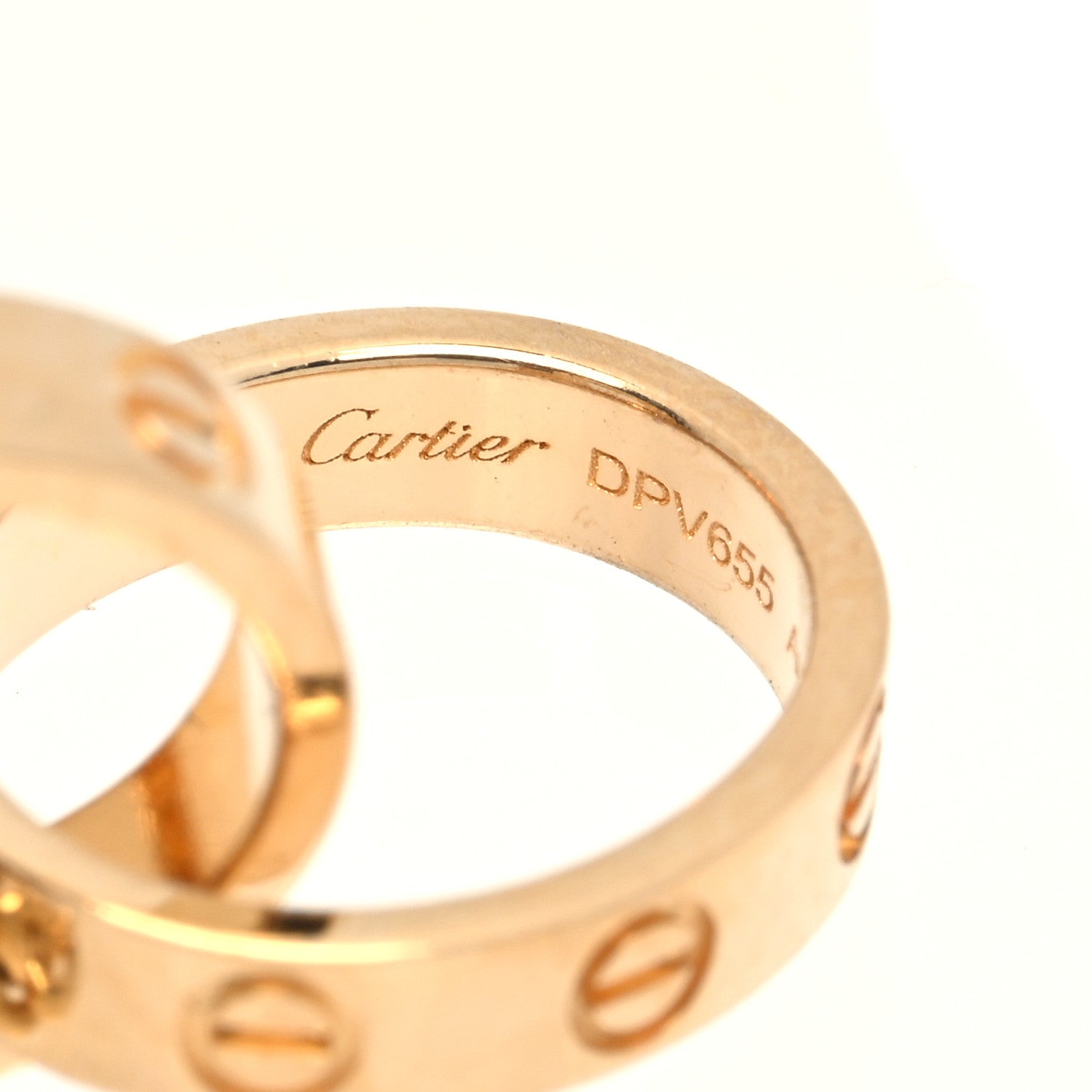Cartier 18K Yellow Gold Interlocking LOVE Necklace 8 of 13