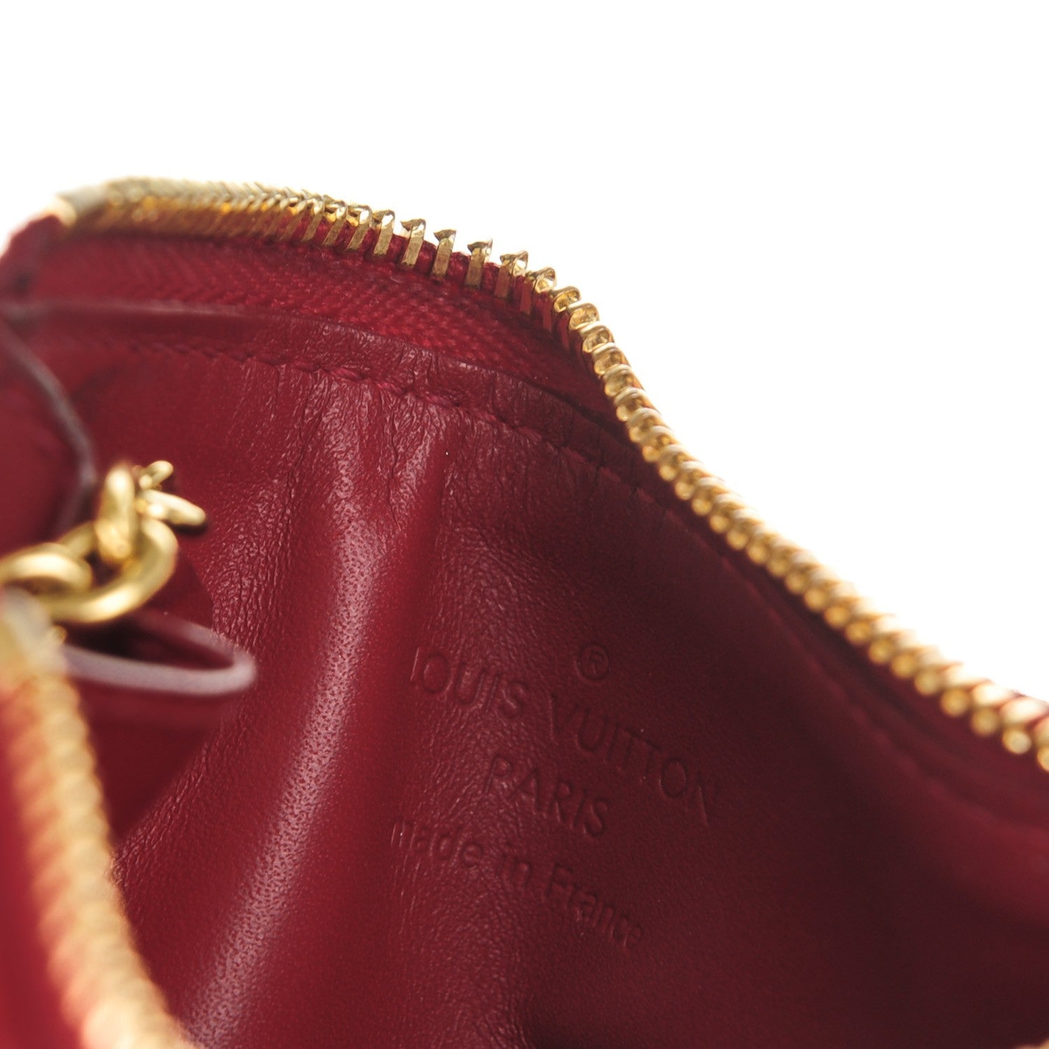 Louis Vuitton Vernis Key Pouch Pomme D'Amour 6 of 7