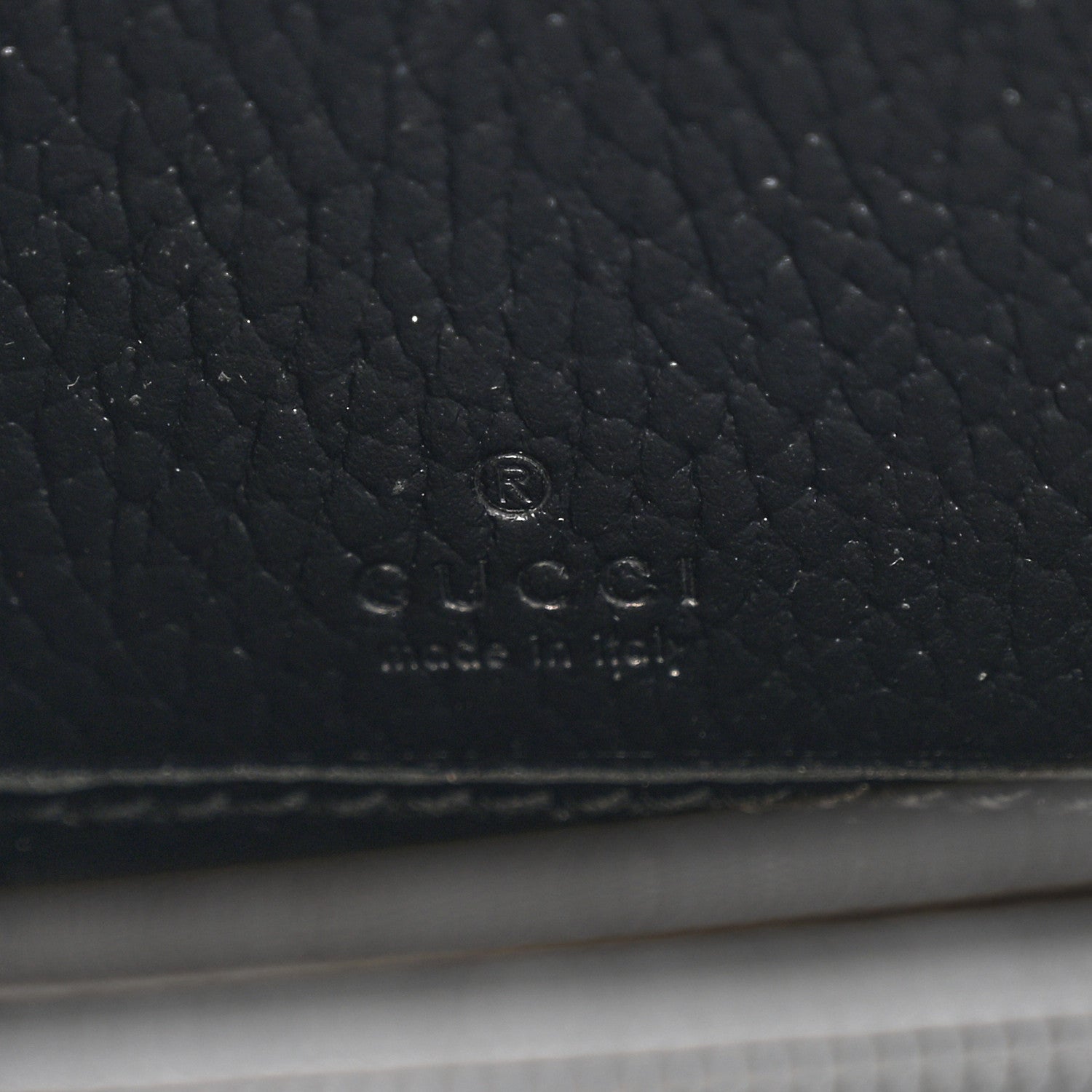 Gucci Dollar Calfskin GG Supreme Monogram GG Marmont Zip Around Wallet Black Beige Ebony 7 of 14