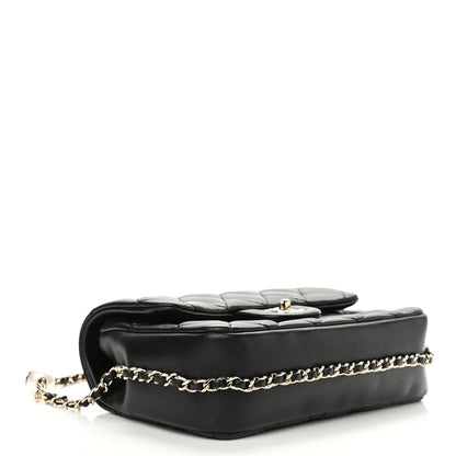 Chanel Lambskin Quilted Small My Precious Flap Black 4 of 12