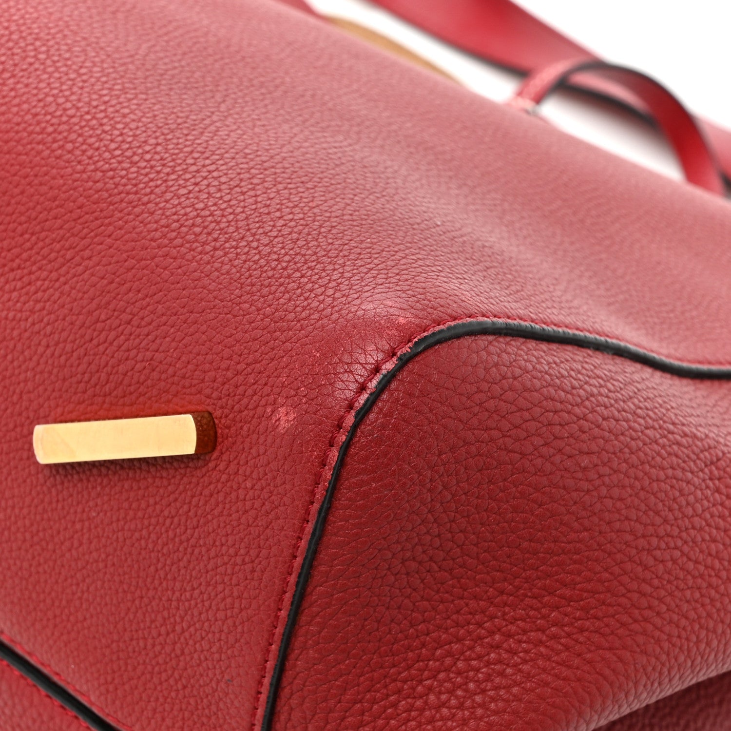 Loewe Calfskin Barcelona Tote Scarlet Red 14 of 21