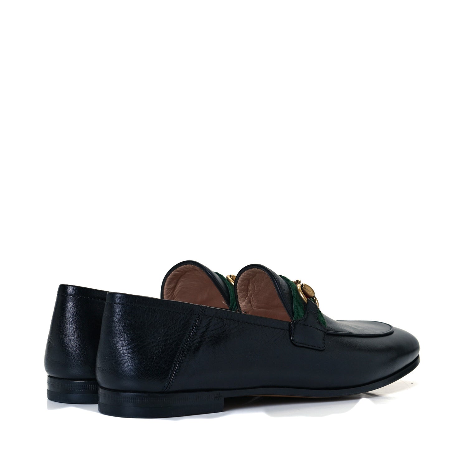 Malaga Kid Web Womens Horsebit Loafers 36.5 Black