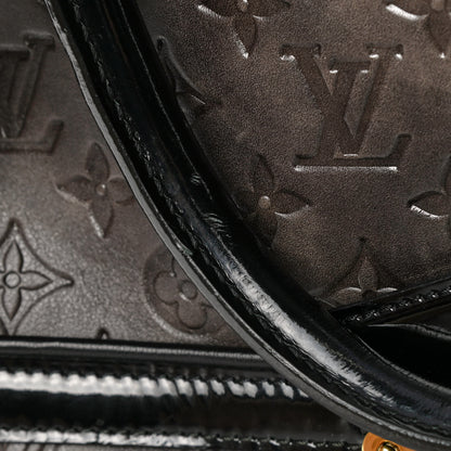 Louis Vuitton Monogram Embossed Cuir Alizee Gris 15 of 16