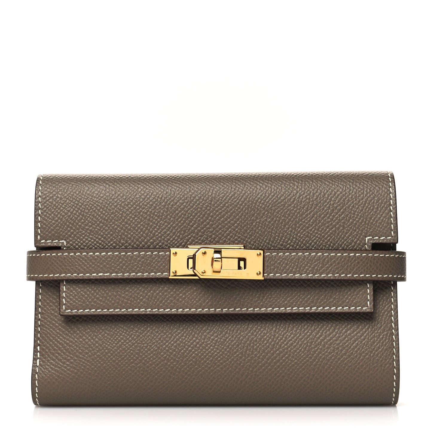 Epsom Medium Kelly Wallet Etoupe