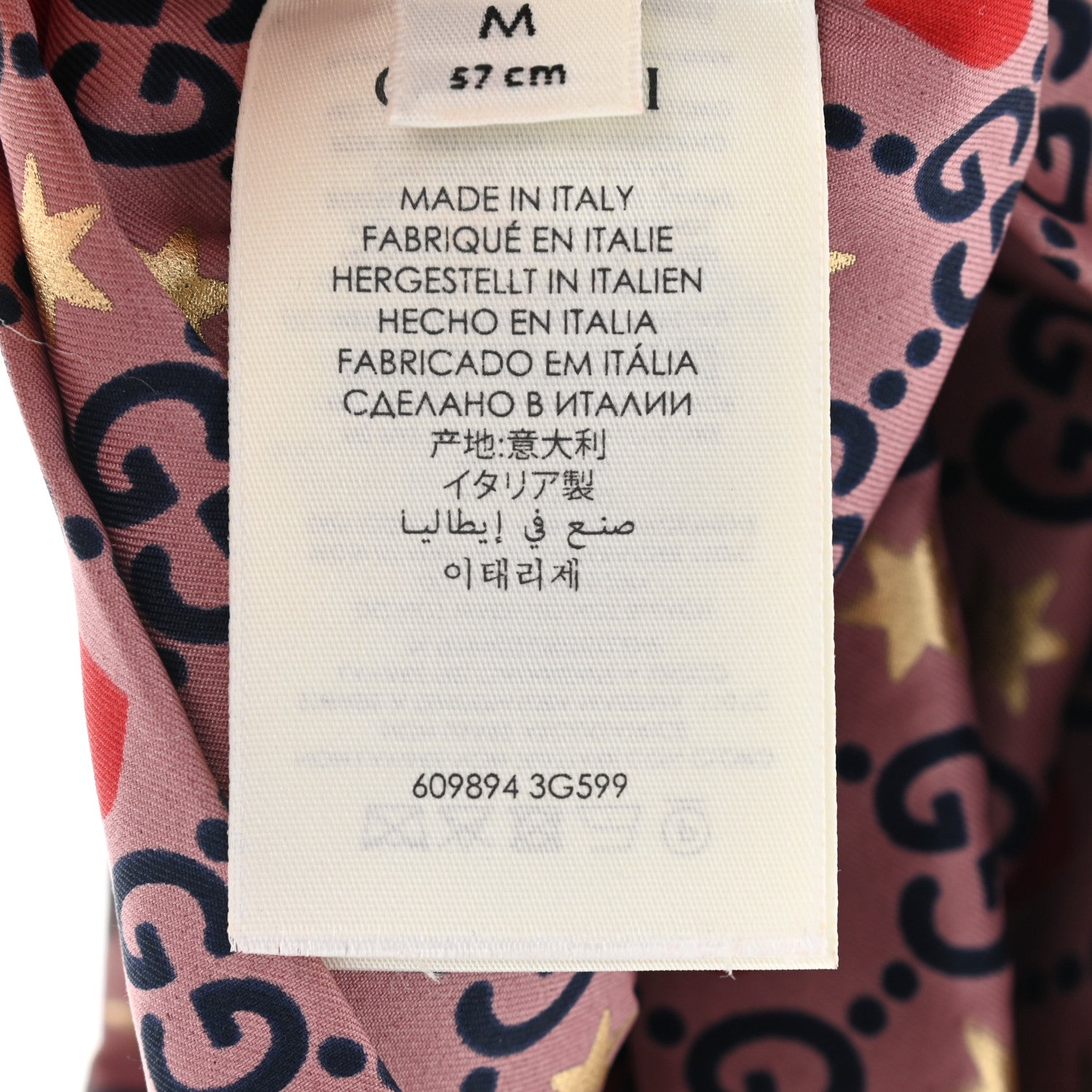 Gucci Silk GG Big Dimba Headband M Pink 5 of 5