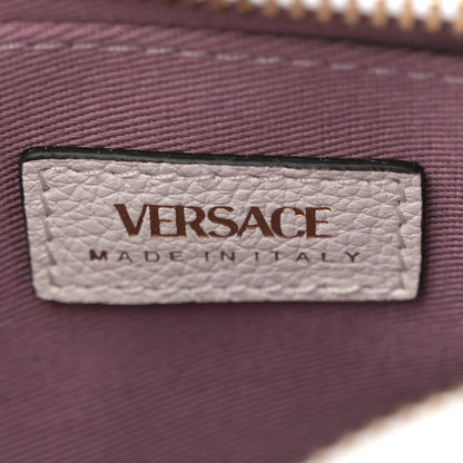 Versace Grained Calfskin La Medusa Mini Crossbody Bag White 6 of 10