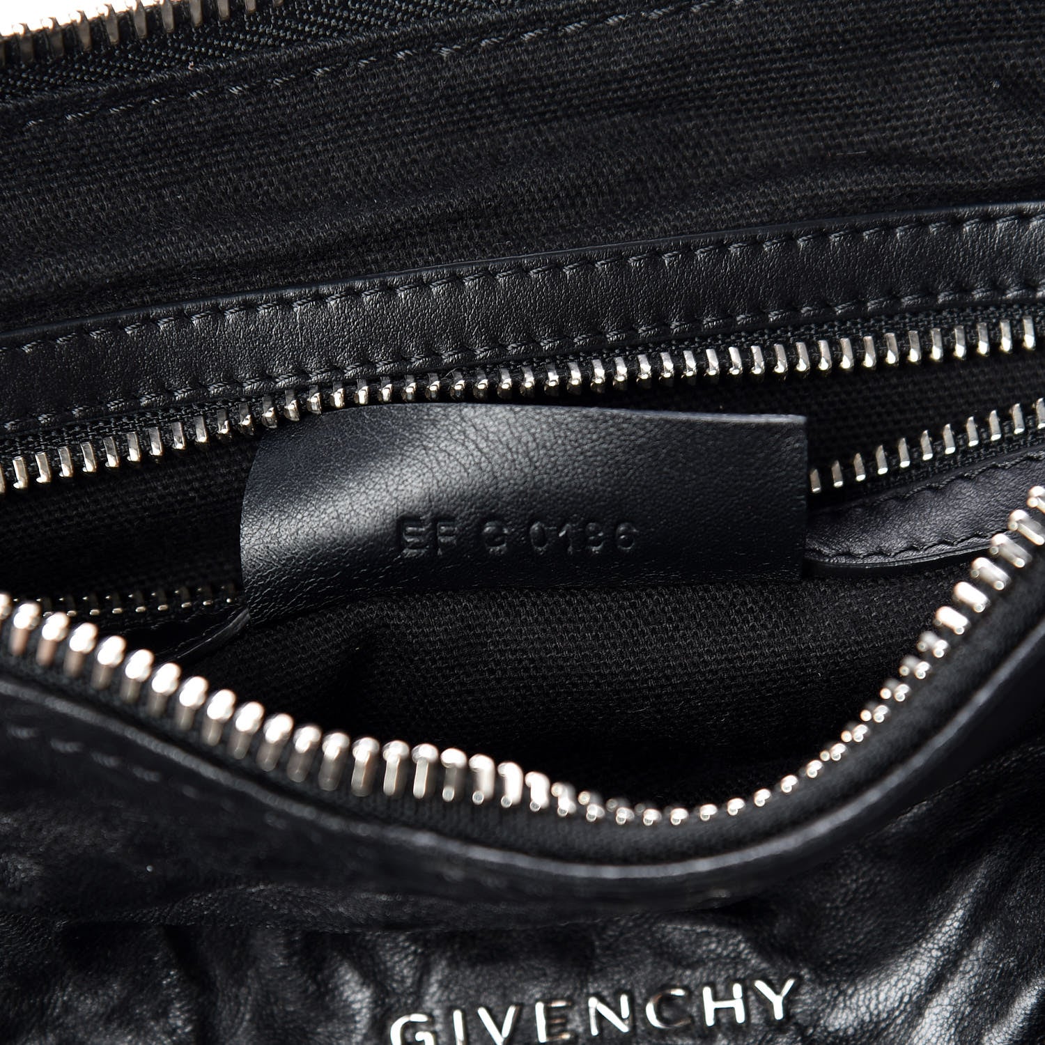 Givenchy Tumbled Sheepskin Small Pandora Black 9 of 9