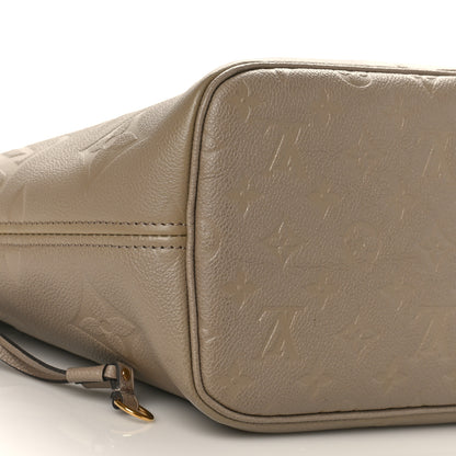 Louis Vuitton Empreinte Monogram Giant Neverfull MM Tourterelle 8 of 9