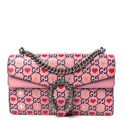 Gucci Calfskin Valentine's Day Exclusive Small Dionysus Bag Pink 1 of 10