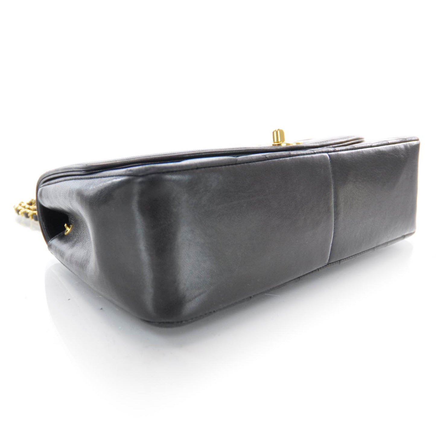 Lambskin Medium Flap Black