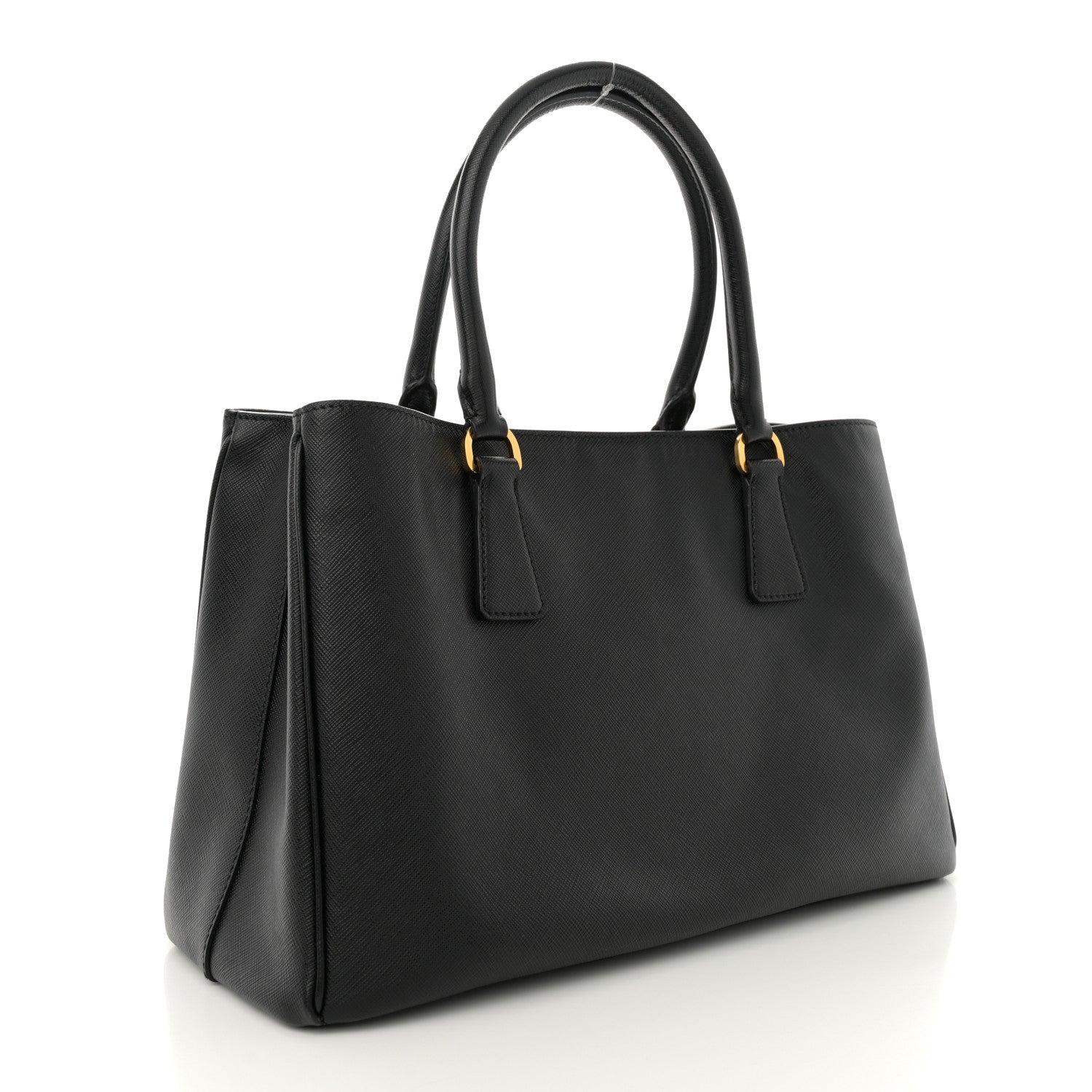 Prada Saffiano Lux Medium Tote Black 3 of 10