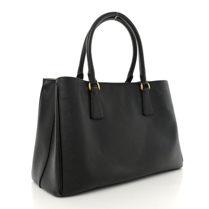 Prada Saffiano Lux Medium Tote Black 3 of 10