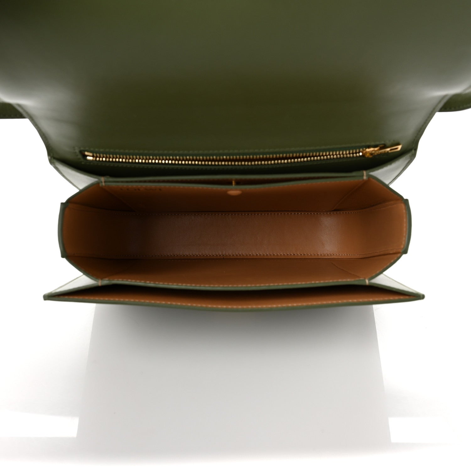 Loewe Silk Calfskin Goya Bag Avocado 5 of 11