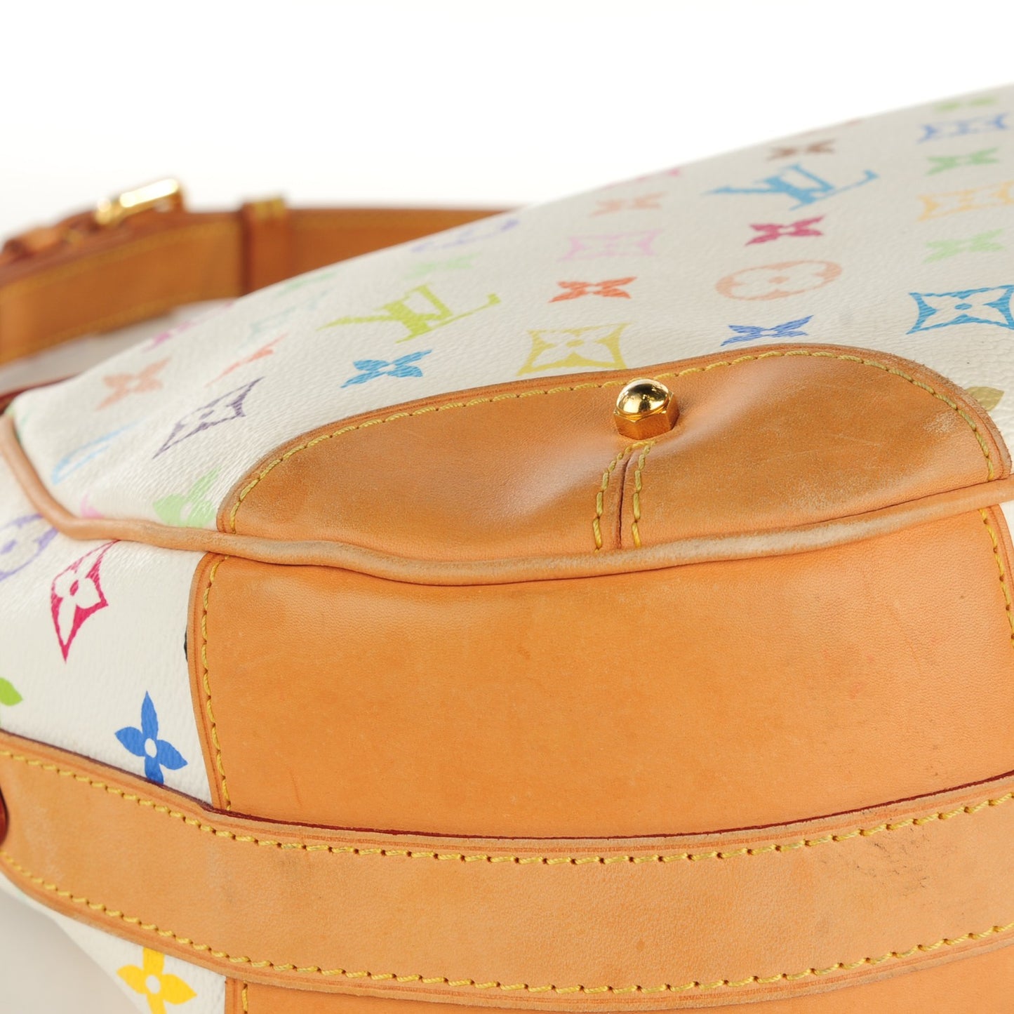 Monogram Multicolor Greta White