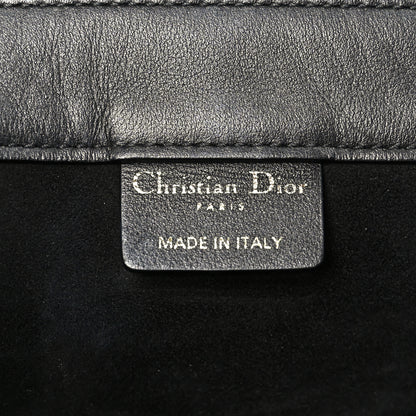 Christian Dior Calfskin Embossed Medium Book Tote Black 6 of 10