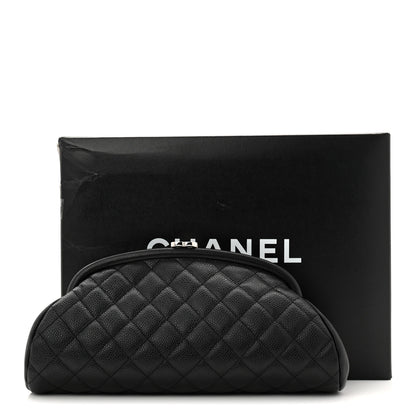 Chanel Caviar Quilted Timeless Clutch Black 8 of 8