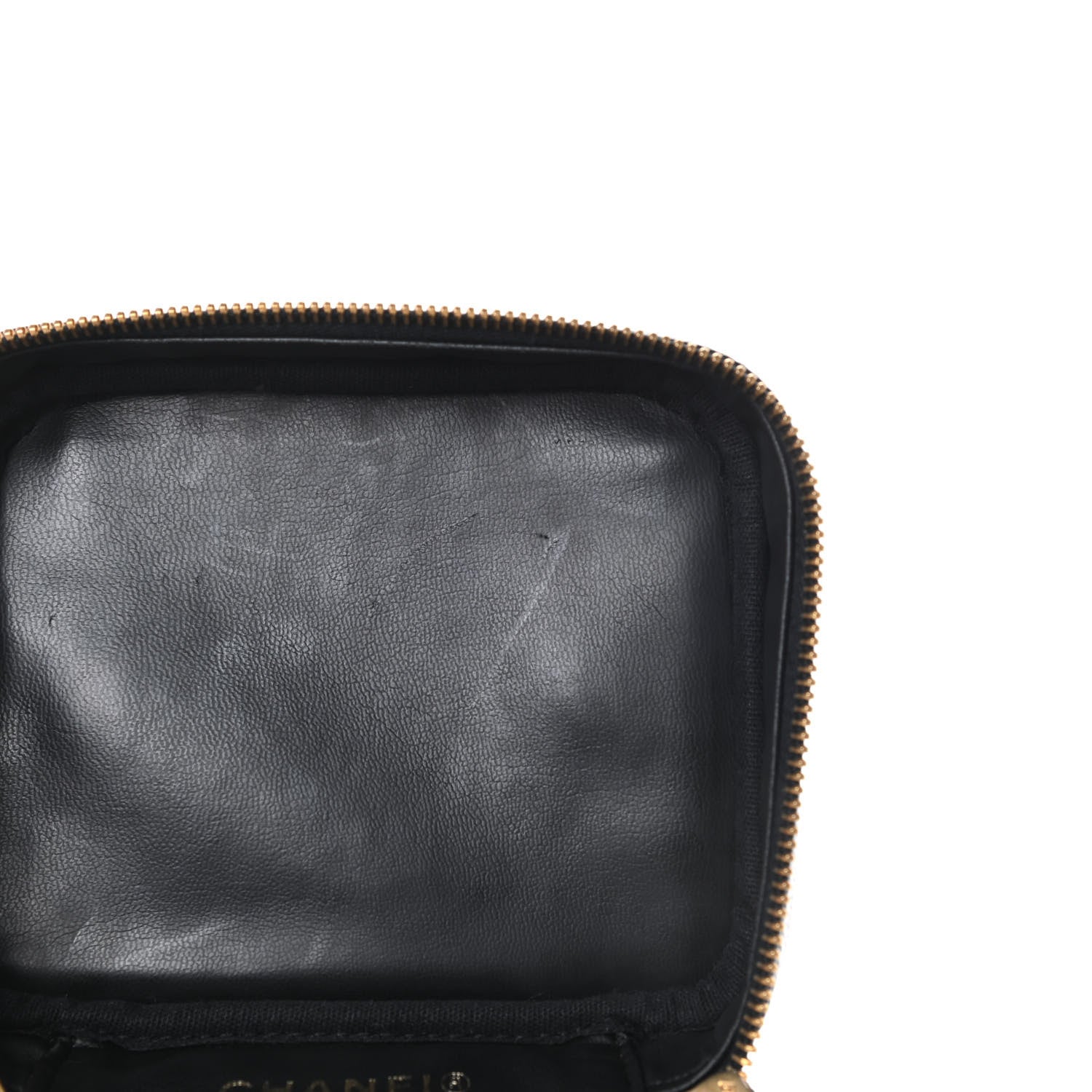 Chanel Caviar Vanity Cosmetic Case Black 9 of 9