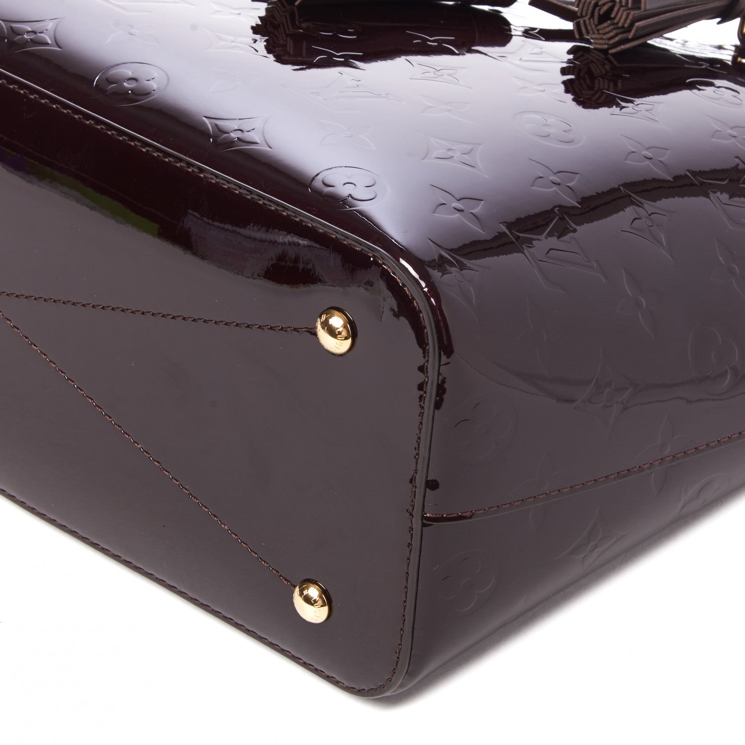 Louis Vuitton Vernis Long Beach MM Amarante 4 of 7