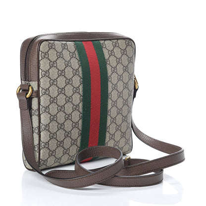 Gucci GG Supreme Monogram Web Small Ophidia Messenger Bag Brown 2 of 8