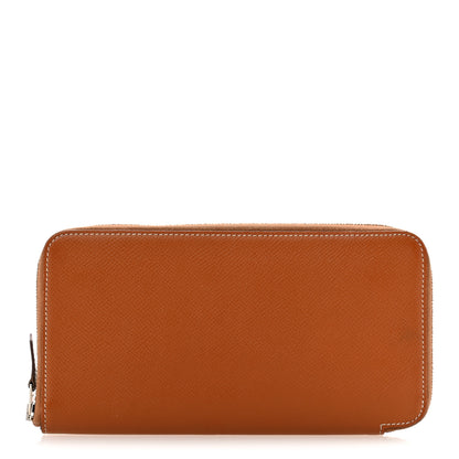 Hermes Epsom Silk'In Wallet Gold 1 of 10