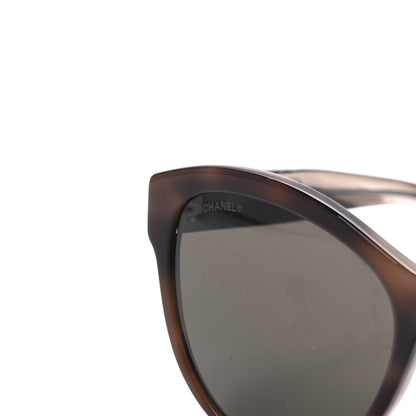 Chanel Acetate Pantos Logo Sunglasses 5458 Tortoise Brown 7 of 8