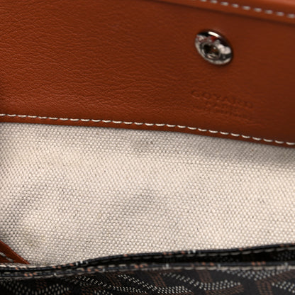 Goyard Goyardine Pouch Black Gold 13 of 14