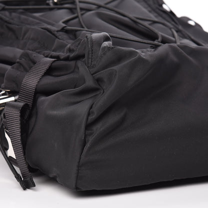 Prada Nylon Montagna Compression Backpack Black 5 of 9